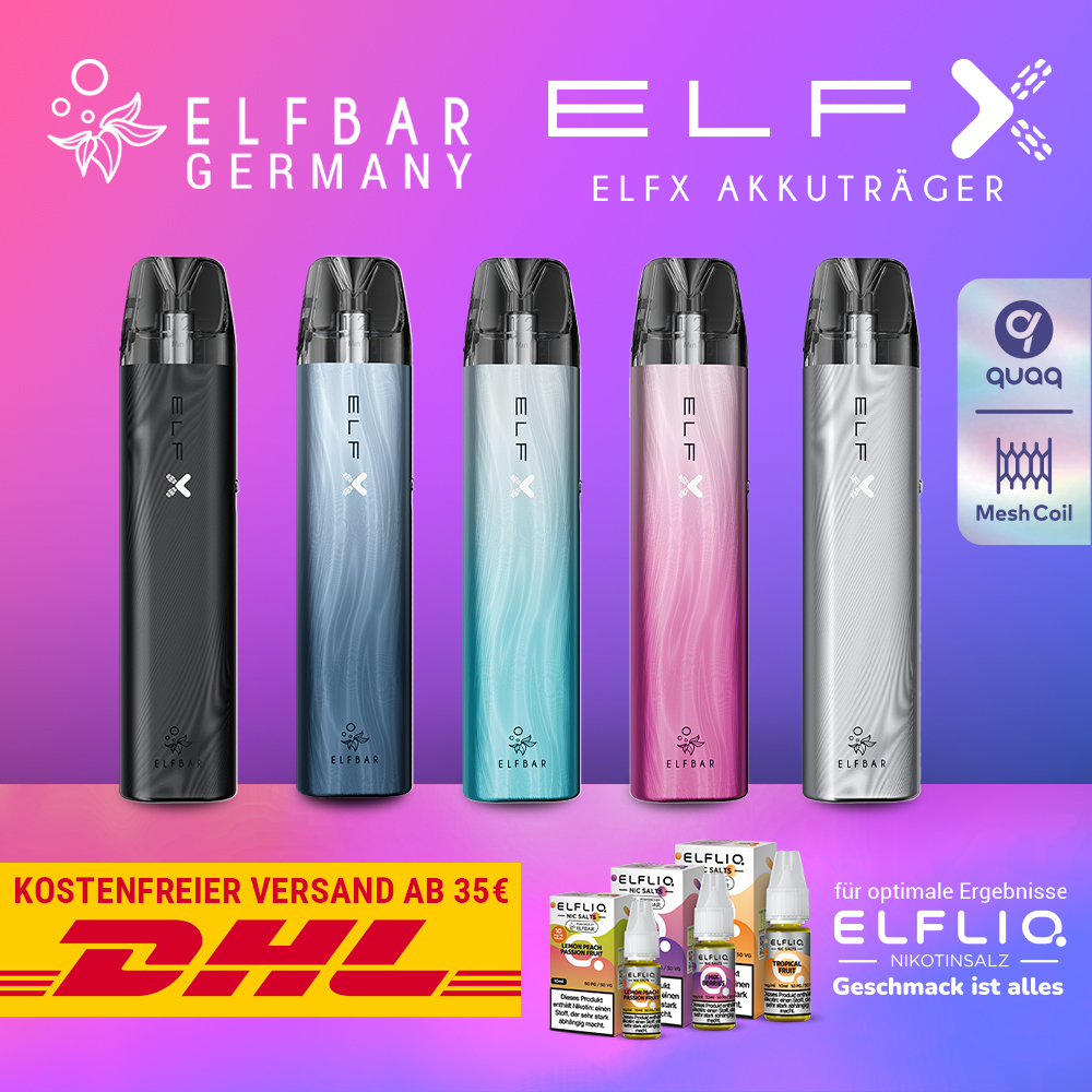ELFBAR ELFX Pod Kit - 1000mAh - End of Life