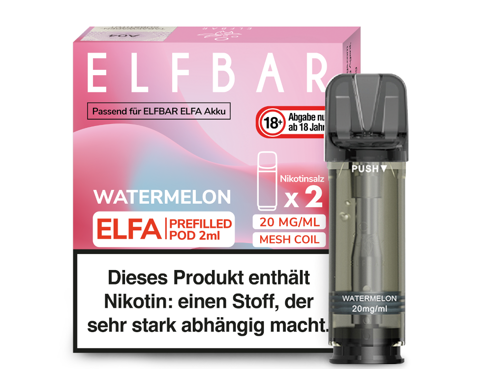 ELFBAR ELFA - Alle Pods Sorten (2er Packs)