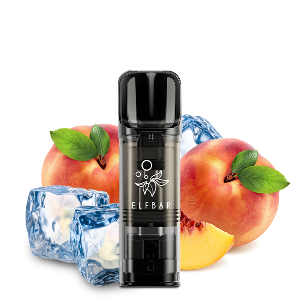 ELFBAR ELFA Peach Ice / Juicy Peach 0mg Nikotin 2er Pack