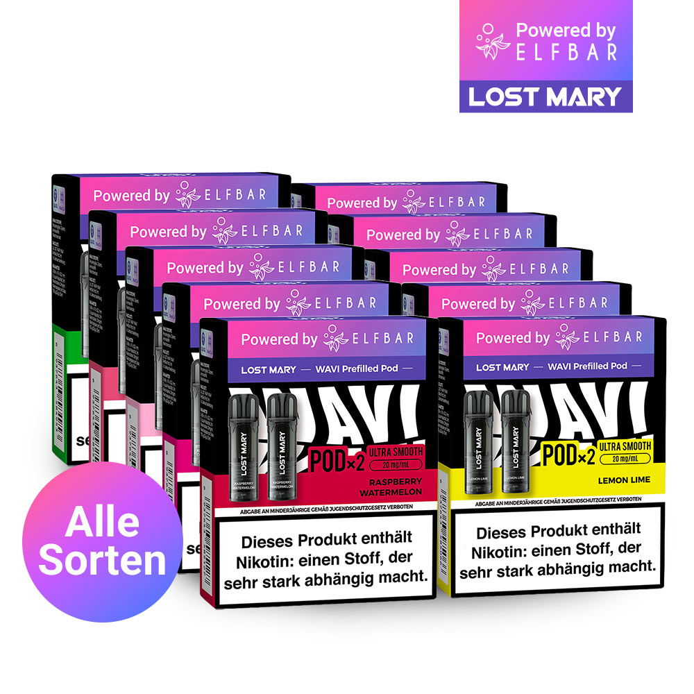 Elfbar Lost Mary WAVI Pods - Alle Sorten