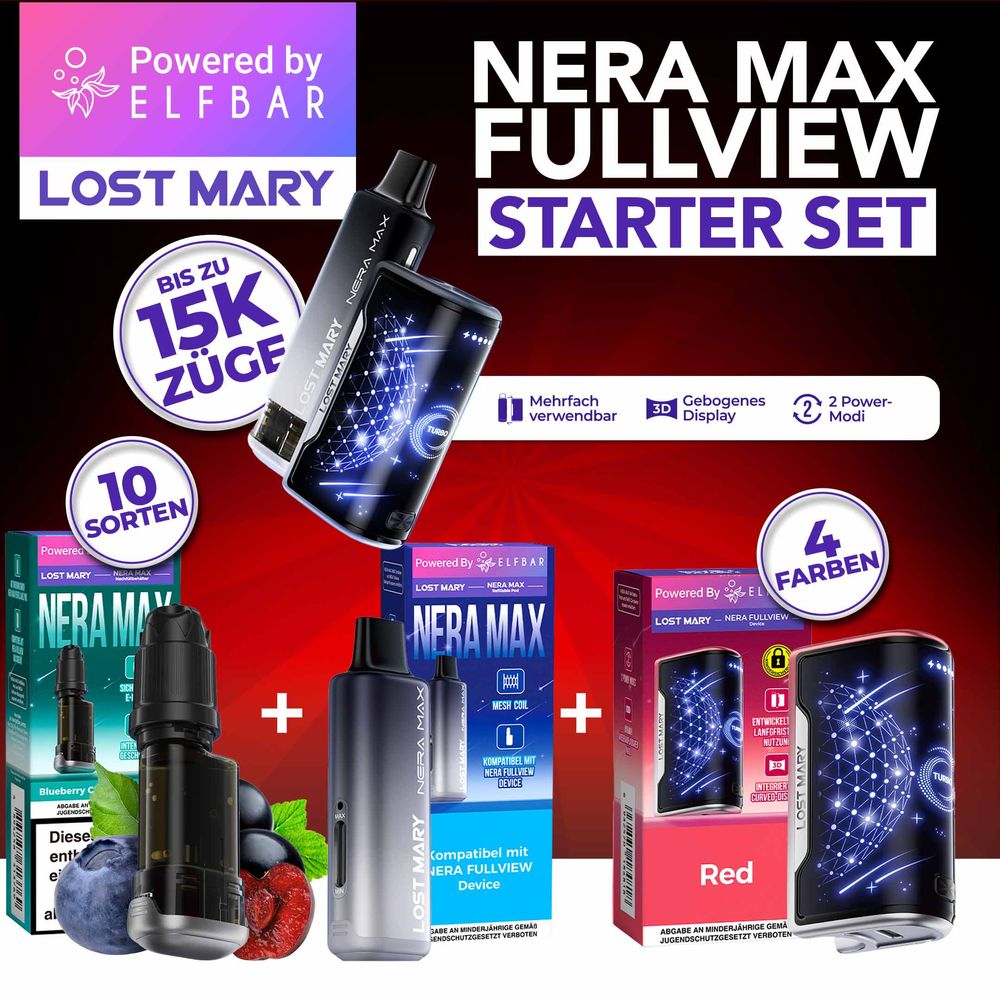 ELFBAR LOST MARY NERA MAX SET