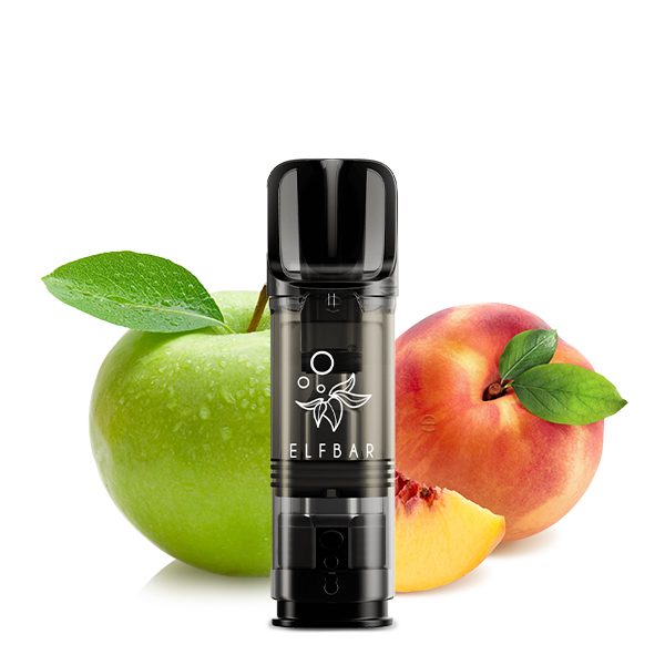 ELFBAR ELFA Apple Peach 0mg Nikotin 2er Pack