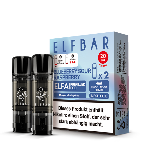 ELFBAR ELFA - Alle Pods Sorten (2er Packs)