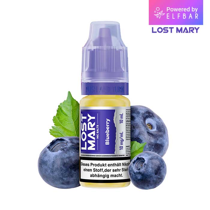 ELFBAR LOST MARY Liquid (NicSalt) Blueberry 10ml