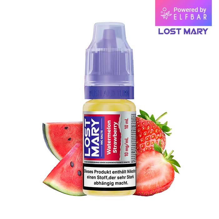 ELFBAR LOST MARY Liquid (NicSalt) Watermelon Strawberry 10ml