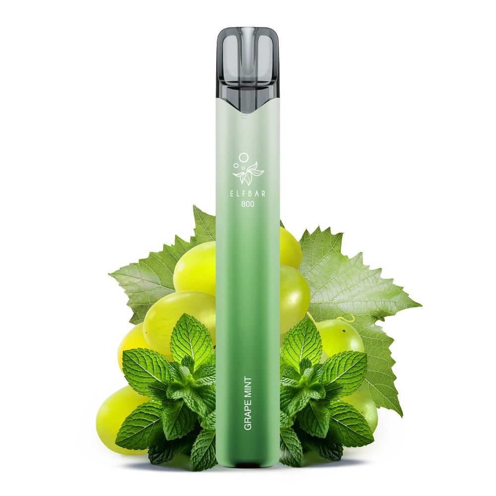 ELFBAR 800 Grape Mint Nikotinfrei