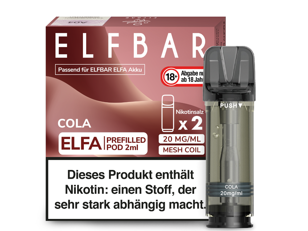 ELFBAR ELFA - Alle Pods Sorten (2er Packs)