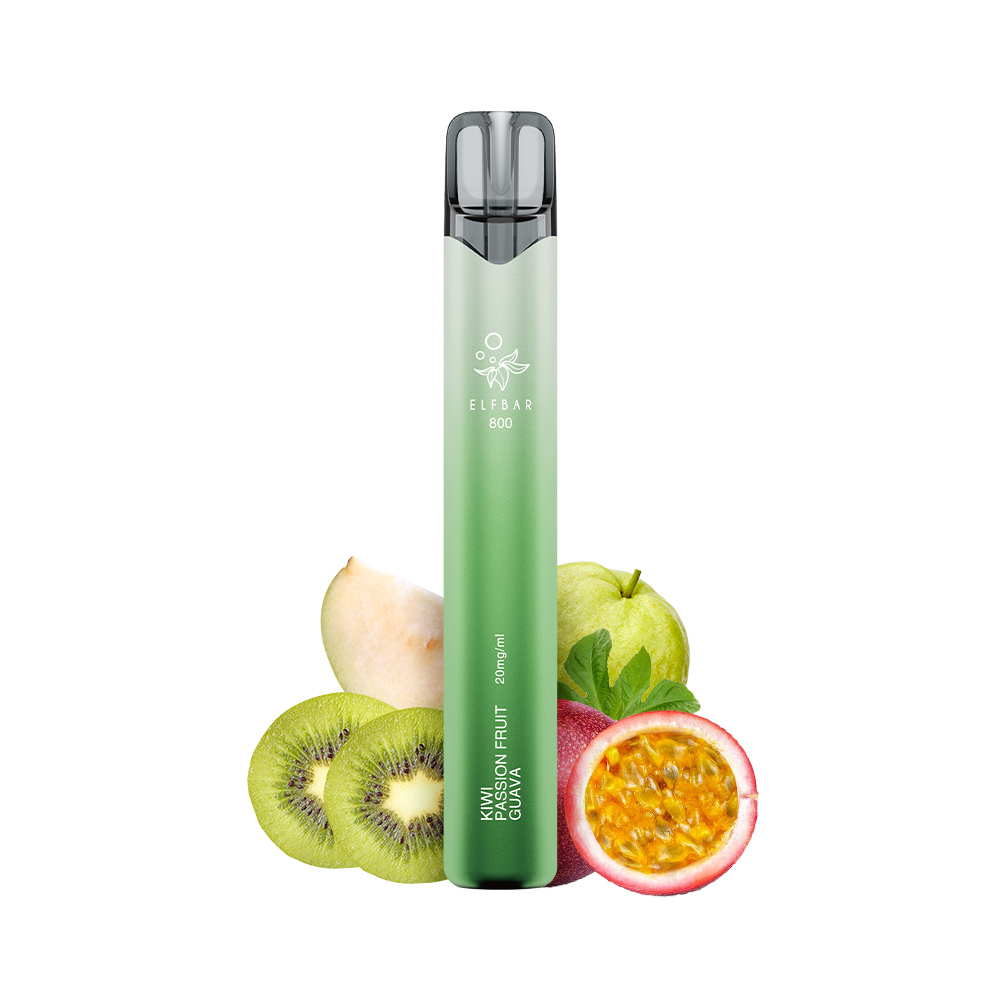 ELFBAR 800 Kiwi Passion Fruit Guava 20mg Nikotin